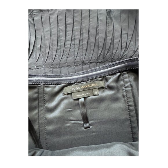 BCBG Max Azria Navy Strapless Dress - Picture 3 of 3